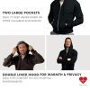 Dialysis Port Access Unisex Hoodie with Two way Arm Access Zip