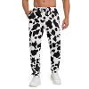 Sweatpants for Men 3D Printed Pants Joggers Pant Drawstring Sports Pants with 2 Side Pockets