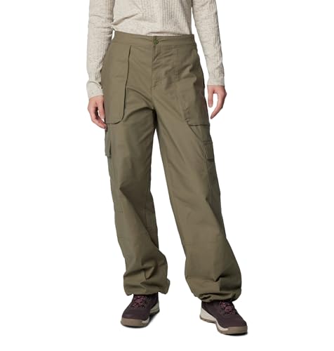Womens Brea Falls Cotton Ripstop Pant, Stone Green, XX-Large