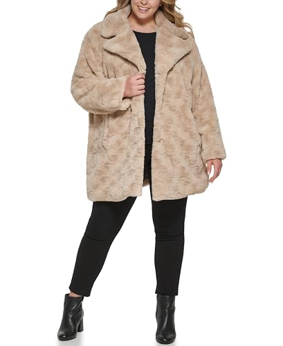 Women's Classic Mink Style Faux Fur Coat