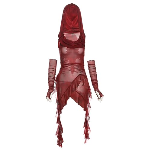 Hoodies Vest Top for Women Y2k Wasteland Rogue Medieval Tops Sleeveless Going Out Hooded Tops Streetwear