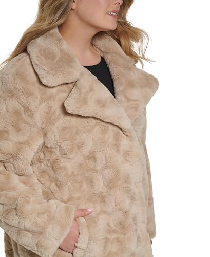 Women's Classic Mink Style Faux Fur Coat