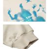 Mens Graphic Oversized Hip Hop Streetwear Casual Hoodie y2k Gothic Hooded Sweater