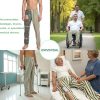 Tearaway Post-Surgery Recovery Pajamas Pants with Velcro Closure, ACL, Hip ，Knee Surgery Burn Care Essentials