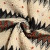 Men 1/4 Zipper Sweatshirt Ethnic Aztec Printed Kangaroo Pocket Fall Winter Pullovers Jacket Unisex Hoodie Tops