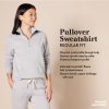 Women's Long-Sleeve Fleece Quarter-Zip Top (Available in Plus Size)