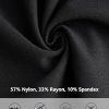 Women Dress Pants Business Casual Straight Leg 30" Stretch Work Pants Pull On Slim-fit Regular Slacks with 4 Pockets