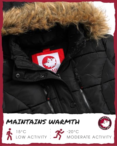 Women's Winter Jacket - Heavyweight Long Length Bubble Puffer Parka (S-3X)