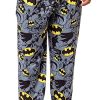 DC Comics Batman Mens' Bat Symbol Icon Retro Character Sleep Pajama Pants