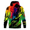 Men Women 3D Hooded Hoodies Fashion Long Sleeve Pullover Hooded Sweatshirt Top with Pocket
