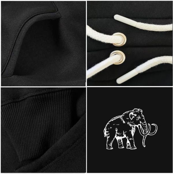 100% Cotton Heavyweight Mammoth Oversize Hoodies for Men and Women