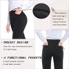 Women's Stretchy Dress Pants 28"/30" Pull-on Trousers Straight Leg Slacks 4 Pockets Plus Size for Work Business Casual
