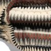 Men 1/4 Zipper Sweatshirt Ethnic Aztec Printed Kangaroo Pocket Fall Winter Pullovers Jacket Unisex Hoodie Tops