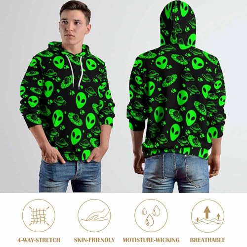 Hoodies For Men And Women Fall Casual Trendy Long Sleeve Sweatshirt Hooded Pullover Tops